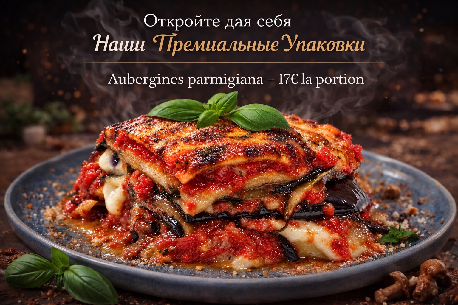 Aubergines parmigiana
